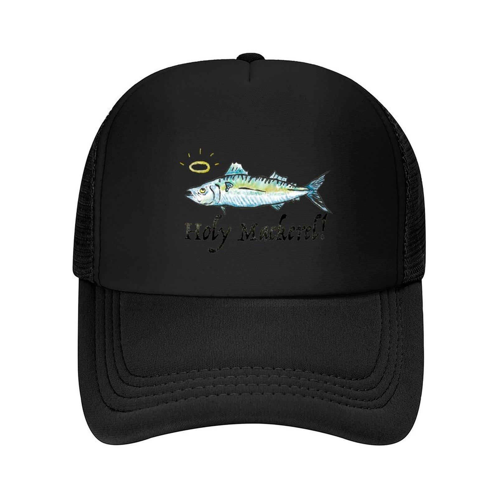 

Holy Mackerel Baseball Cap Hat Man Luxury Bobble Hat derby hat Sun For Children GirlS Hats Mens