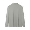 SEVEN Men's 10A Antibacterial Waffle Brushed Long Sleeve Polo Shirt