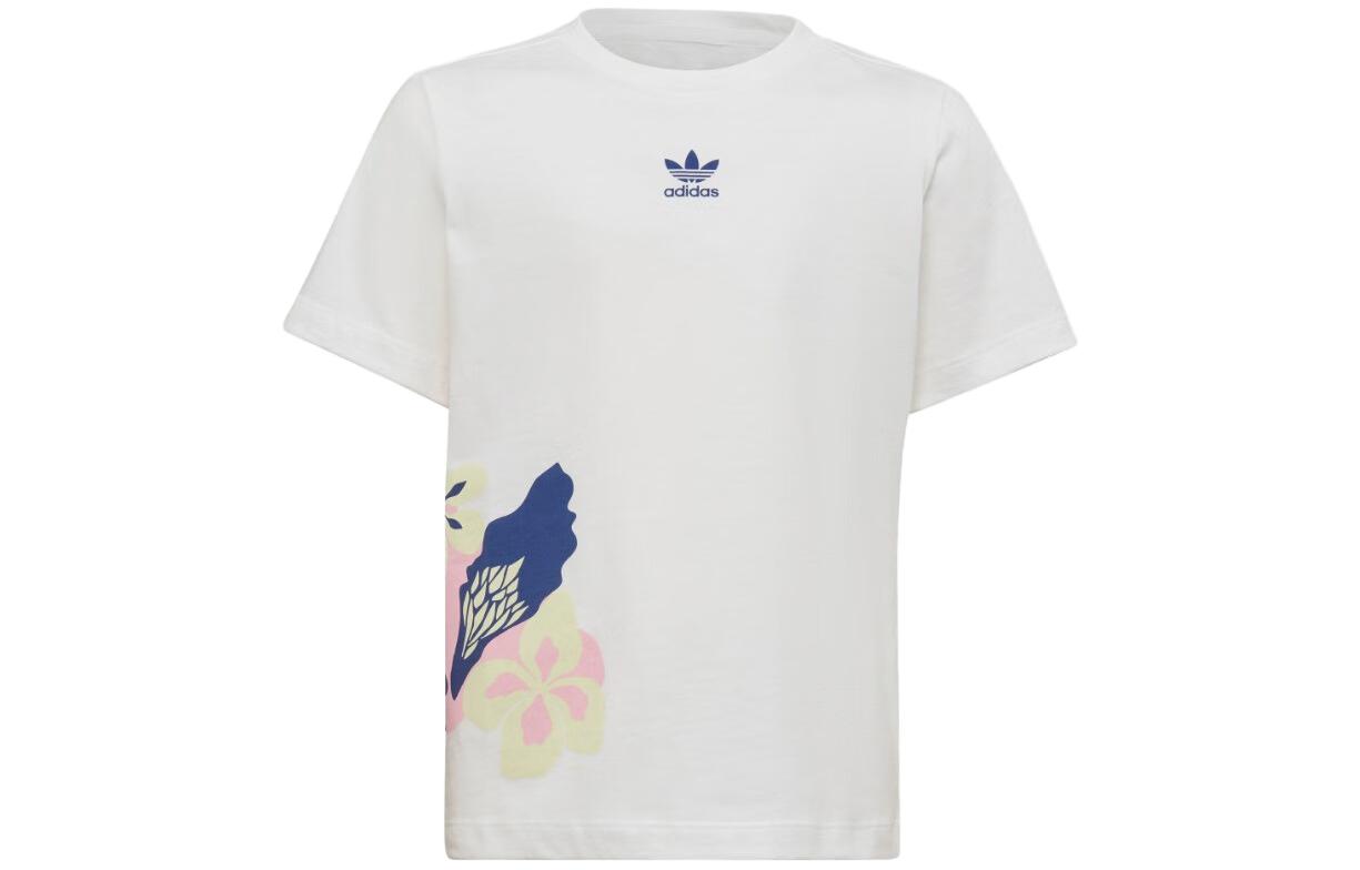 Adidas Originals Kids T Shirts Crew Neck Moderate HC4582 116
