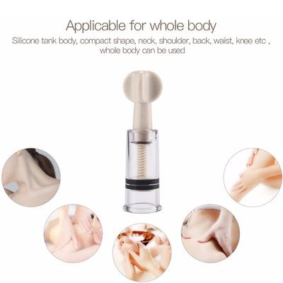 Anti Celulite Ventosaterapia Massagem Terapia a Vácuo Ferramenta de Massagem Borracha Ventosaterapia Óculos Chineses Ventosaterapia Massagem Corporal