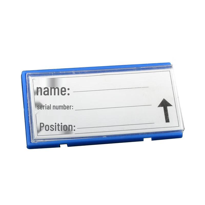 WEZHO Magnetic Aluminum Shelf Label