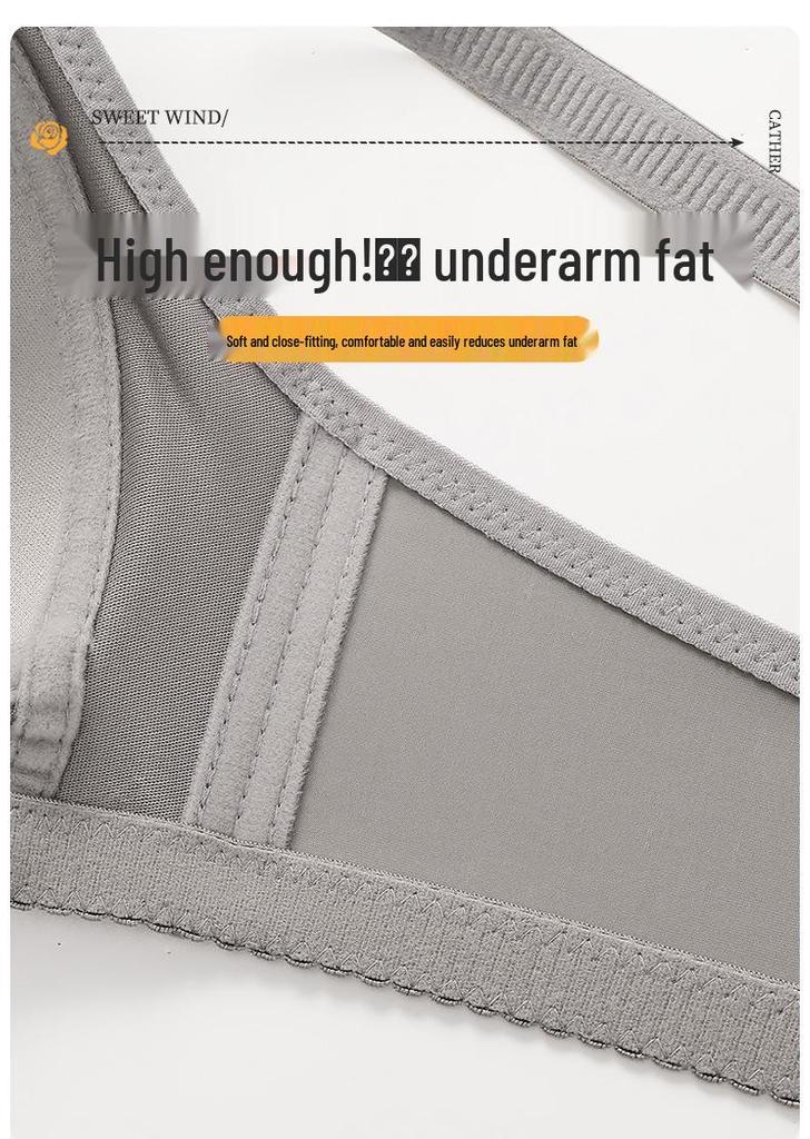 Cross-Border Plus Size Wireless Lifting Bra for Middle-Aged & Elderly Women