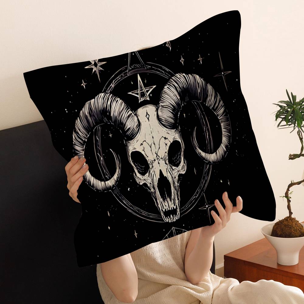 Witch Sun Moon Pentagram Pillowcases Home Bedding Decorative Pillow Cover Wedding Super Soft Pillow Case