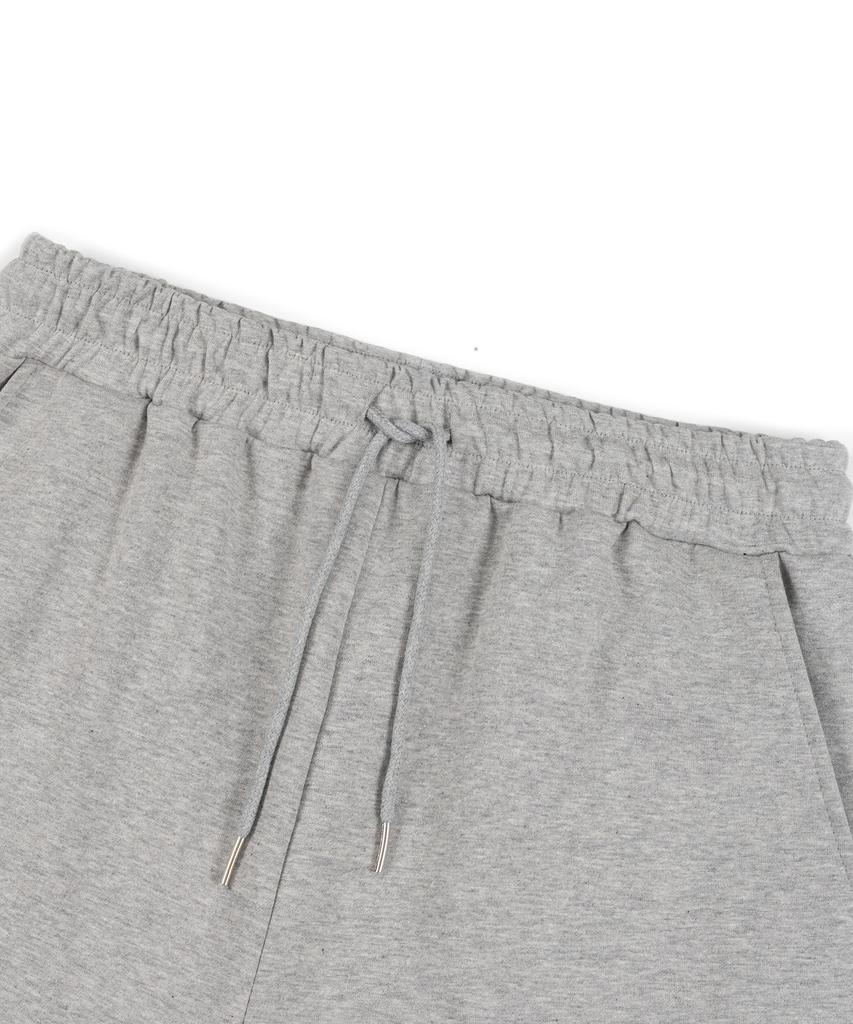 Deoteuwelbeulaundeu The 12Th Round Logo Bermuda Sweat Shorts Gray