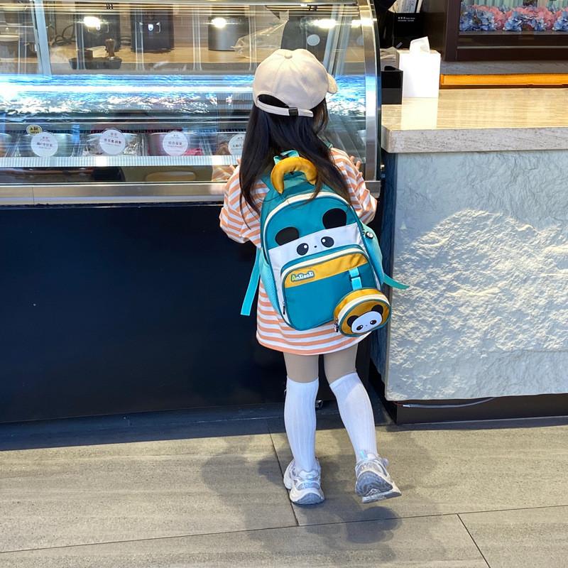 Stylish Colorful Kindergarten Backpack For Kids With Unique Design And Durable Nylon Material