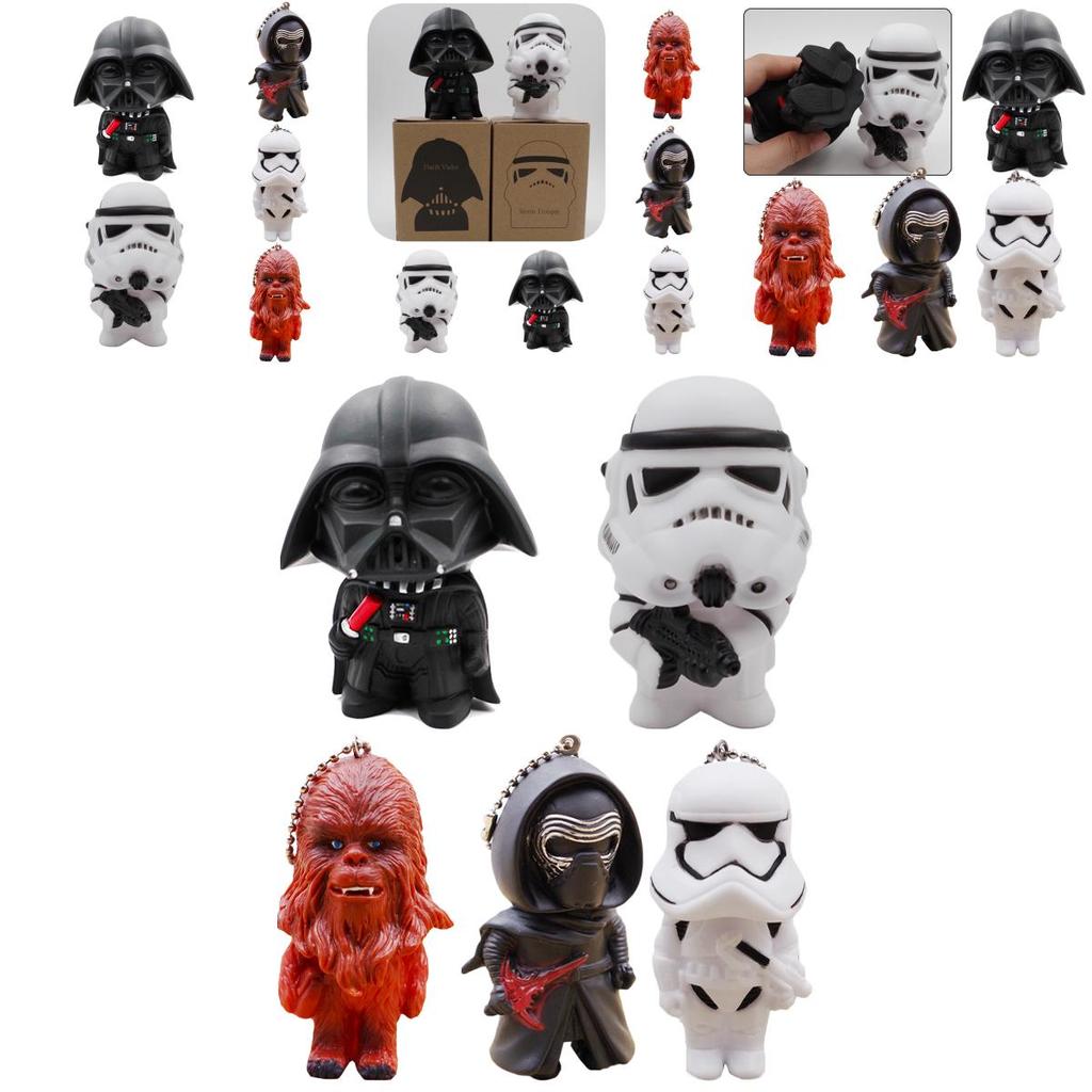 Darth Vader Figure Stormtrooper Kylo Ren Chewbacca Toys Gifts Men Boys