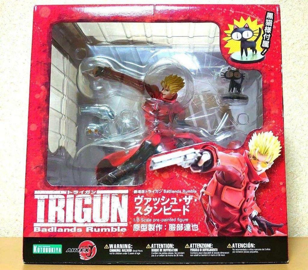 [USED] Kotobukiya Trigun the Movie Vash the Stampede 1/8 scale figure