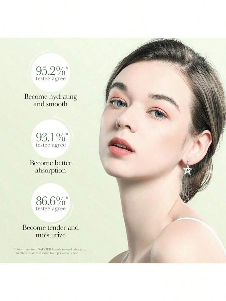 1pc SADOER Organic Avocado Facial Serum, Moisturizing Facial Serum, Suitable For Dry And Dull Skin