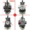 Motocross Modified Parts For Mikuni Carburetor PWK 21 24 26 28 30 32 34mm Motorcycle Flat Curtain Carb Moped Dirt Pit Bike
