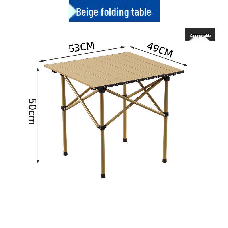 Compact Foldable Outdoor Table and Chair Set for Camping and Picnics