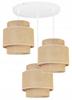 Hanging Lamp, Ceiling Chandelier, Lampshade, Boho Juta