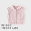 David Bella children's vest spring outfit new girls' navy academy style vest women's treasure vest shoulder