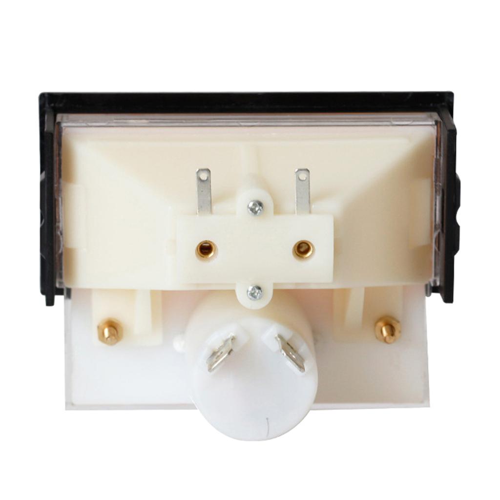 High-precision VU-Ammeter Meter Power Discharge Flat Meter Mixer-Power Meter with Backlight-Audio Device Bike Accessory