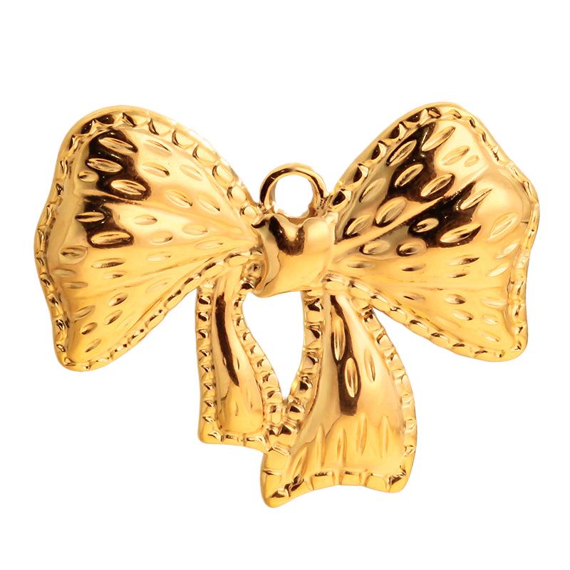 Luxury Bow Butterfly Pendant for DIY Jewelry: Necklace & Bracelet Accessory
