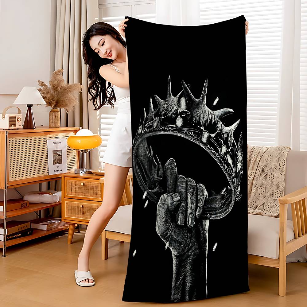 

Son Of God Jesus Microfiber Blanket Quick Drying Beach Towels Oversized Printing Super Absorbent Pool Towel Blanket W40*H60(CM)