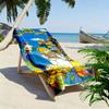 The Simpsons Print Beach Towel, Large Soft Quick Dry Towel for Beach Camping Swimming