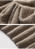 Women's Cashmere Cable Knit Sweater - Half-High Collar, Loose Fit, Autumn/Winter.