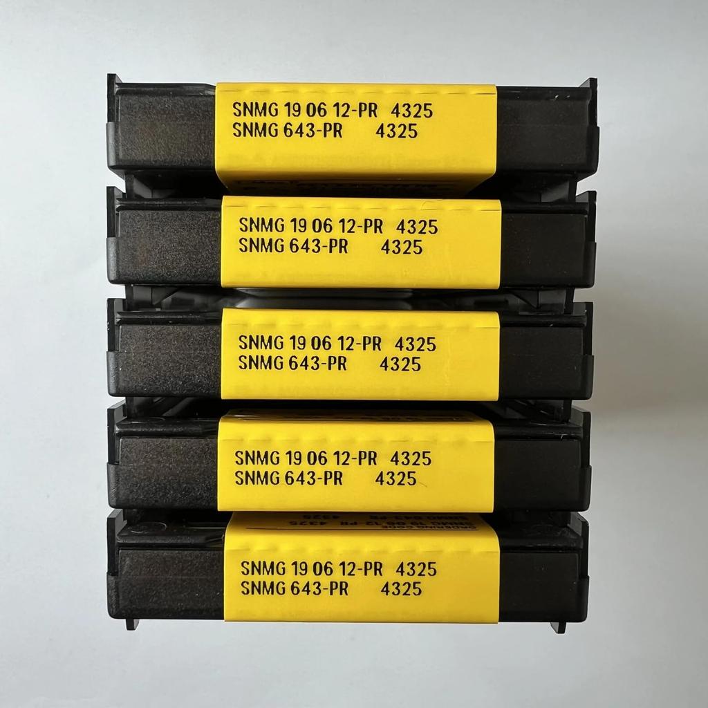 Original Sandvik / SNMG190612-PR 4325 /  CNC Lathe Carbide Blade 10 Pcs
