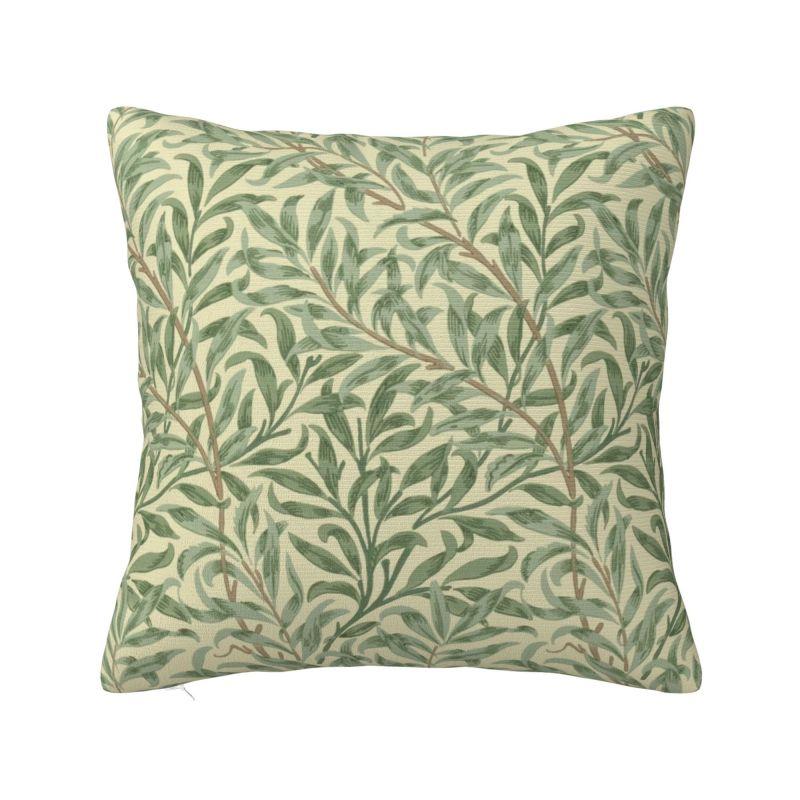 Custom Nordic William Morris Vintage Sofa Cushion Cover Soft Floral Textile Pattern Throw Pillow Case Home Decor