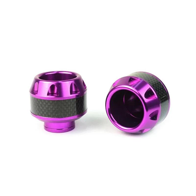 Universal Motorcycle Wheel Protection Crash Pad Cups Alloy Motorbike Crash Protectors Motocross Falling Front Fork Slider Cups