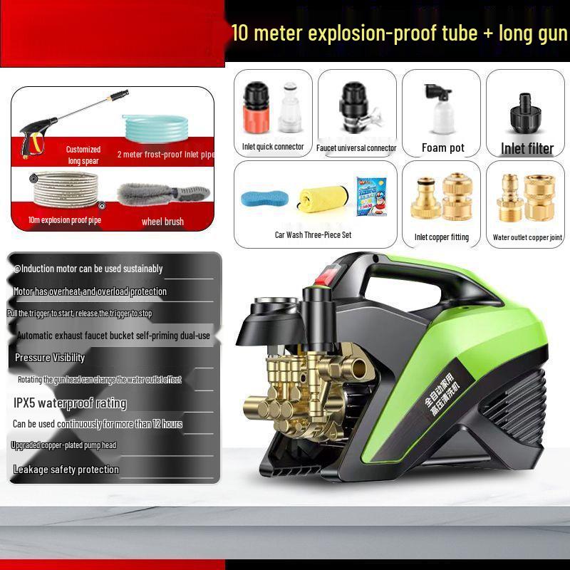 High-Power Adjustable Pressure Automatic Car Washer Cleaner