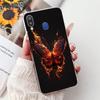 For Samsung Galaxy M20 Case SM-M205F Soft Silicone Butterfly Painted Phone Case Cover for SamsungM30 M 20 M 30 M305F Capa