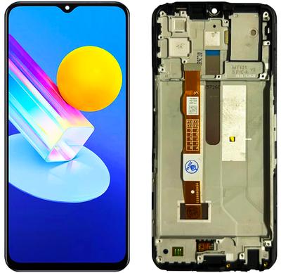 Original VIVO Y72 5G LCD Display + Touch Screen (Refurbished) Frame Black