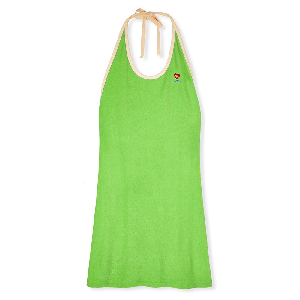 Naked Surf Club Heart Halterneck Dress (Green)