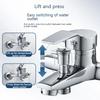 Bathroom Pressurized Shower Faucet Mixer Valve Cold and Hot Water Tap for Bathtub Anti-Leak Design Durable Bathroom Tap
