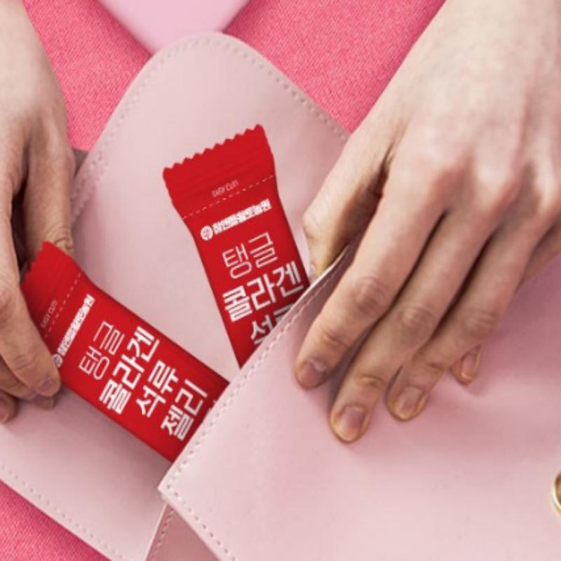 Chamndle htfarm Hwangto Farm Tangy Collagen Pomegranate Jelly Stick 15EA/30EA