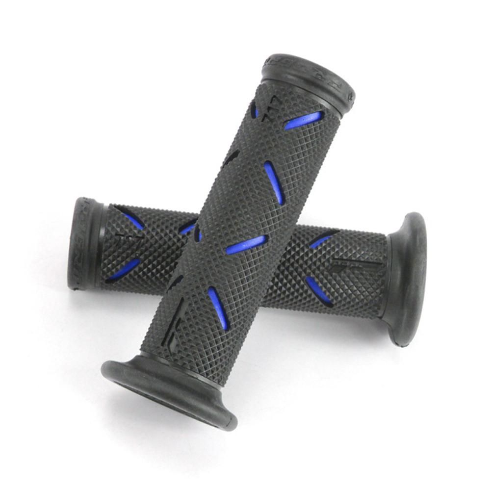 

Универсальные 22 мм Мотоциклетные Рули Мотоциклетные Ручки Резиновые Модификационные Аксессуары Мото Ручки синий/чёрный
