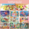 High-quality 60-piece Wooden Puzzle In Iron Box Educational Toy For Kids