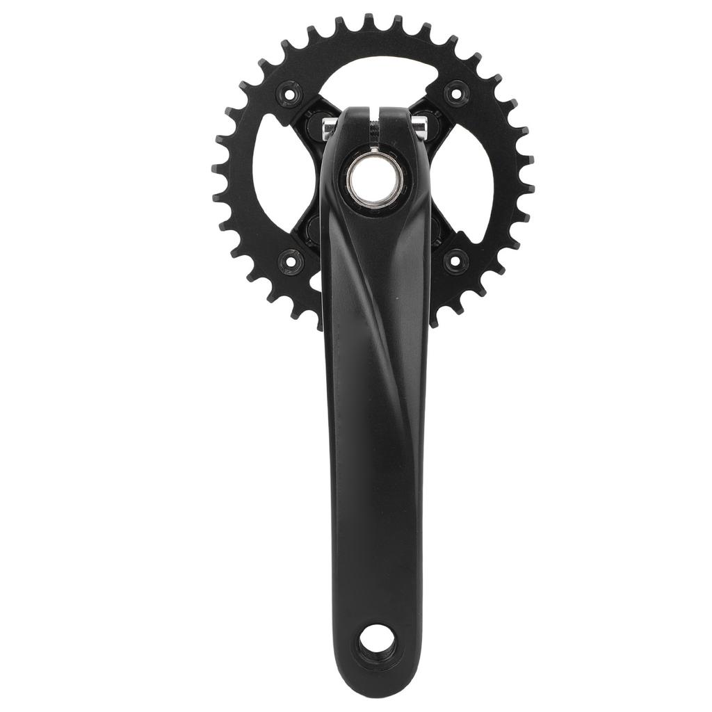 Bike Crankset 34T Chainring Sprocket Aluminium Alloy Hollow Integrated CNC Light Weight Bike Parts for MTB