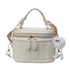 This Is A Stylish Single-shoulder Small Square Bag and A Niche Crossbody Bucket Bag