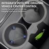 Car Central Control Crystal Box Silicone Water Cup Holder Storage Box For Tesla Model 3/Y 2021-2022 Auto Interior Accessories