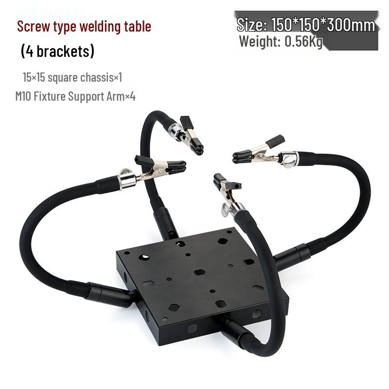 Pro Soldering Station Kit: Soldering Iron, Wire, Magnifying Lamp, Smoke Absorber, Magnetic Repair Tool