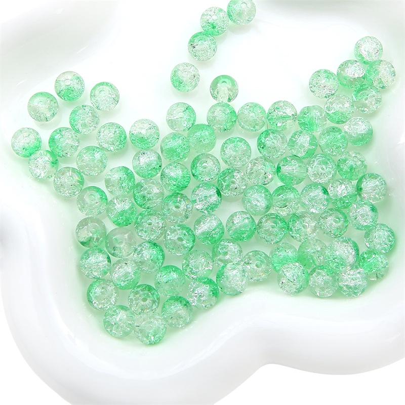 Perles Rondes en Verre Fait Main pour Bijoux DIY: Bracelets, Colliers, Boucles d'oreilles.