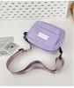 Nylon cloth messenger bag college student leisure sports small backpack single shoulder travel street Internet celebrity wide shoulder strap small