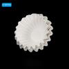 PATIKIL 1-4 Basket Coffee Filter Cups, Bleached Paper Filters, 155x45mm, for Drip Coffee Makers, Disposable Brewing, Cafes, Offices, and Home Use,