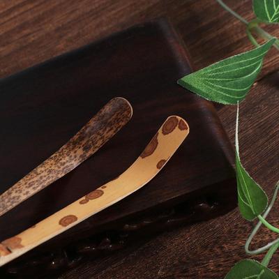 Teaware Bamboo Matcha Sticks Spoon Professional Handmade Tea Leaf Spoon 18cm Tea Ceremony Utensils Tea Lover