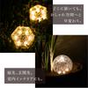 7Life Solar Light, Outdoor, Stylish Garden Light, IP65 Waterproof, Solar Panel Charging, Automatic Lighting, Ice Flower (Crystal, 4)