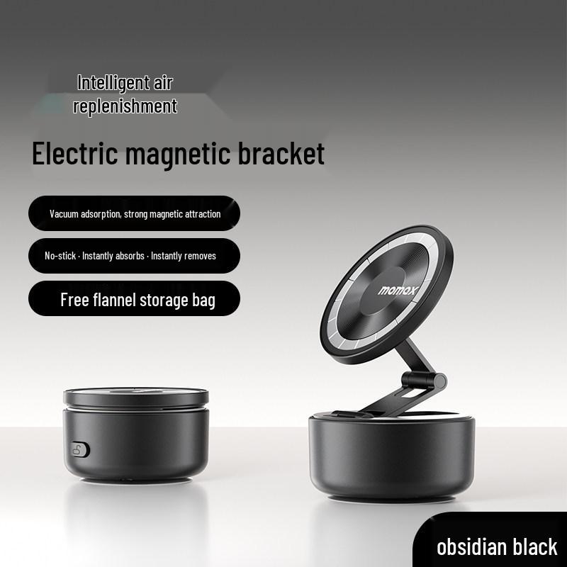 MOMAX Magnetic Phone Holder & Air Refill for Car Navigation and Live Broadcast