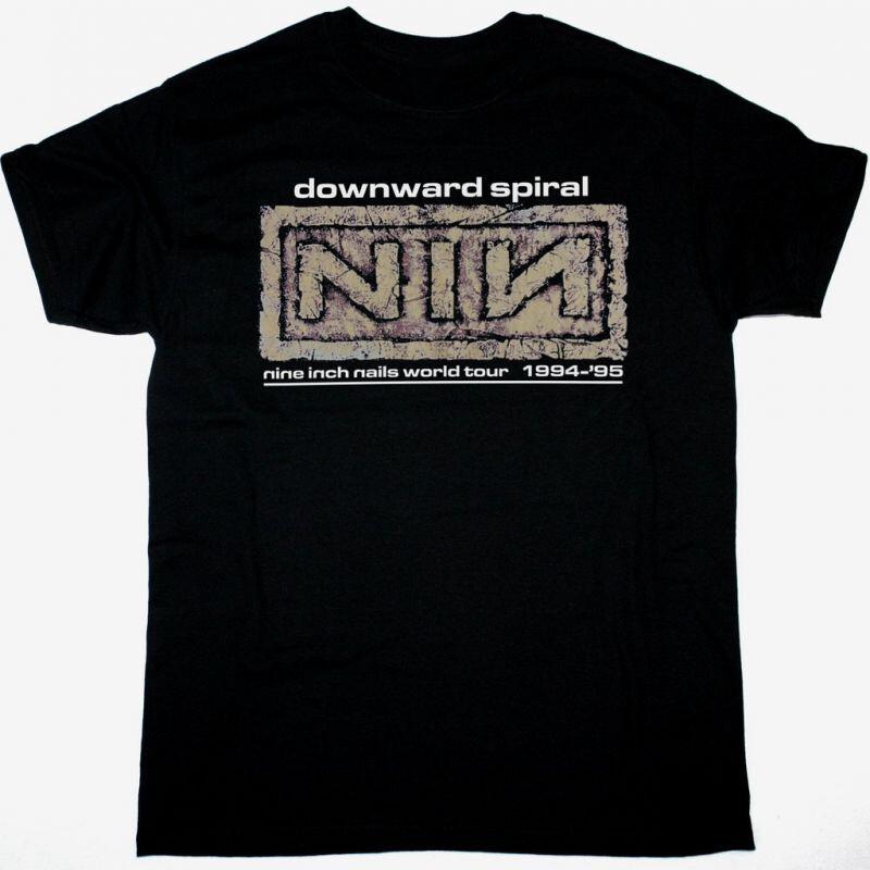 NINE INCH NAILS SELF DESTRUCT TOUR Cotton Black All Size Men Women Shirt MM1410 Unisex T-Shirt M