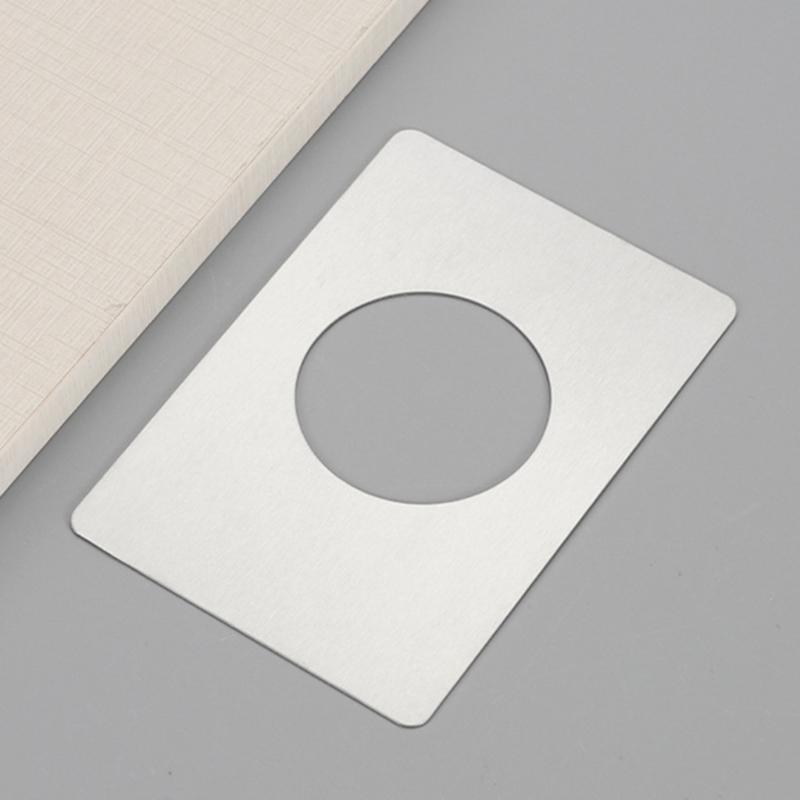 2 ks Nerezová ocel Opravná deska zámku dveří Zesilovací deska dveří Kryt pro upevnění kliky dveří Výplň Opravná zadní deska