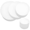 4pcs Foam Cake Bakery Practice Cake Prop for Decorating Foam Fake Cake Foam Cake Dummies Foams Cake Model