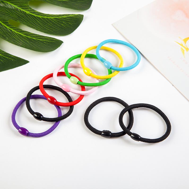 

Korean High Elastic Black Hair Tie Accessory