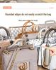 Small Handbag Storage Rack Divider: Crossbody Bag Holder & Closet Organizer