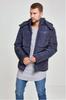 Winter Jacket Urban Classics Hooded Puffer Jacket (TB1807) (TB1807-00155) Navy