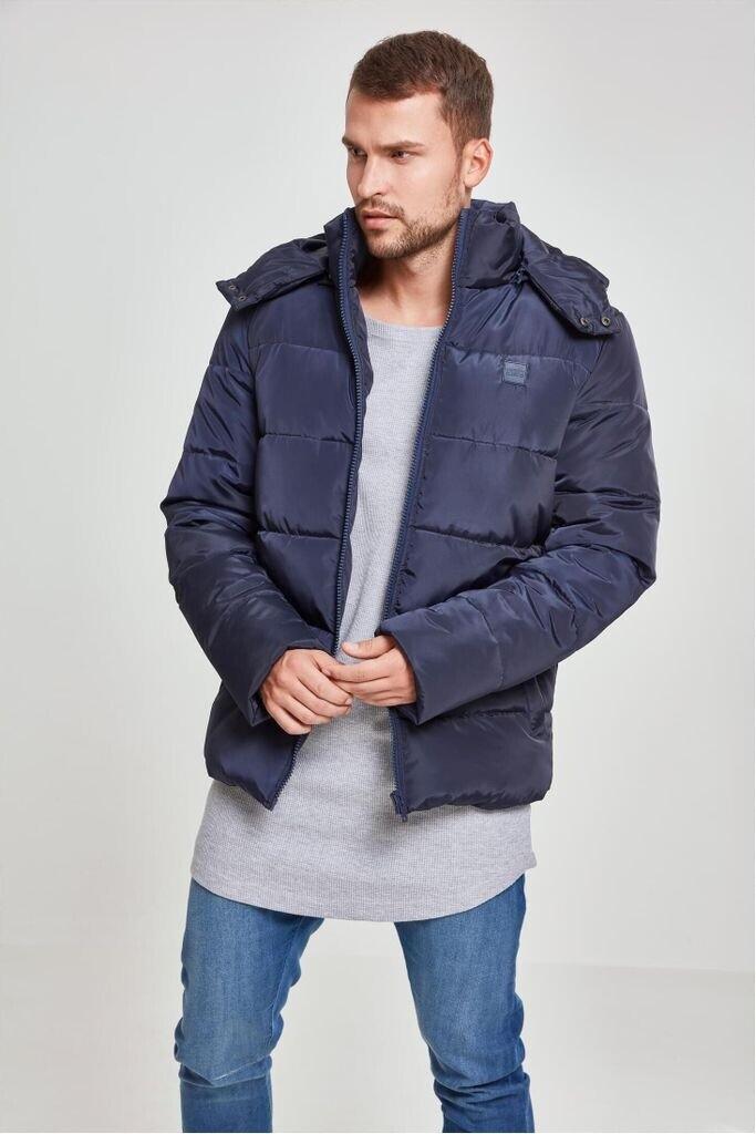 Winter Jacket Urban Classics Hooded Puffer Jacket (TB1807) (TB1807-00155) Navy
