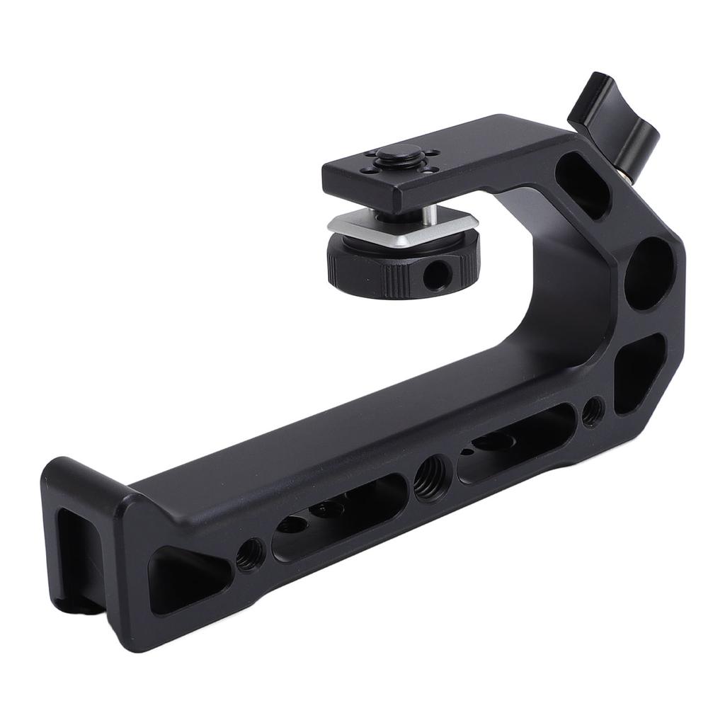 Cold Shoe Top Handle Aluminum Alloy Metal Stylish Lightweight Camera Universal Top Handle Grip with 3 8in 16 Locating